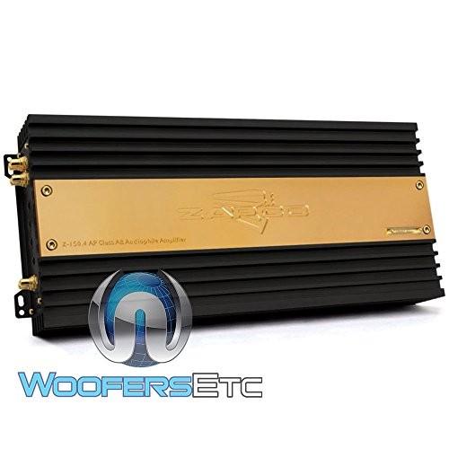 Zapco Z-150.4AP 4Ch 1000W RMS Class AB Z-Series アンプ : カー
