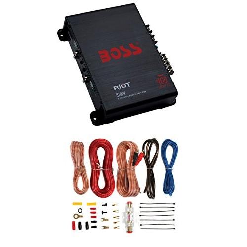 New BOSS Audio ボス オーディオ R1004 400W 4Ch Carパワー アンプMosfet Ga アンプキット
