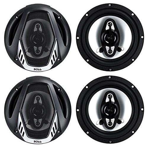 BOSS スピーカー BOSS ボス NX654 6.5インチ 400W 4-Way コアキシャルスピーカー (2ペア