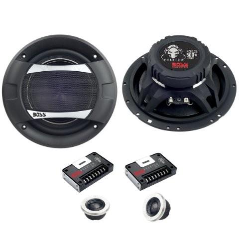 2)New BOSS ボス PC65.2C 6.5インチ 500W 2-Way + 2) P65.4C 400W 4