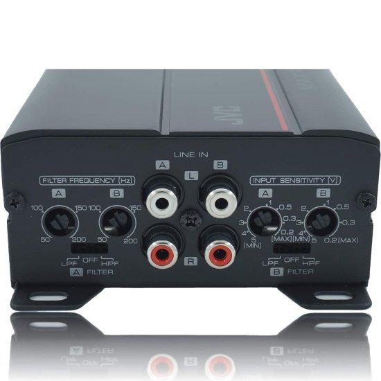 JVC KS-DR1004D 400W 4チャンネル Bridgeable アンプ for Car & Marine  