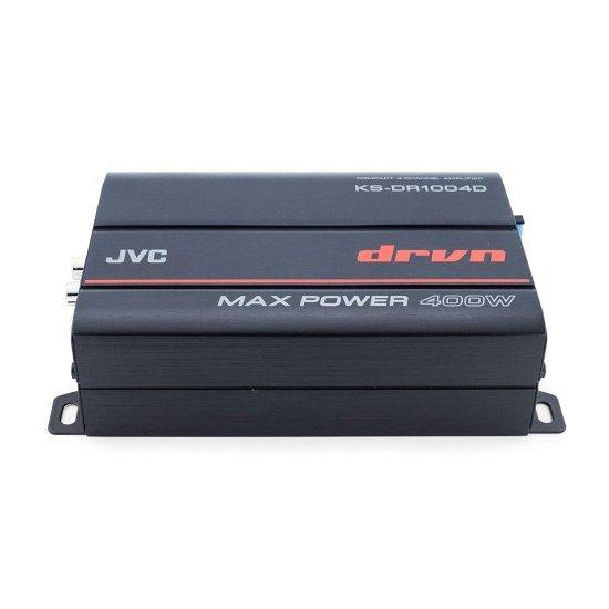 JVC KS-DR1004D 400W 4チャンネル Bridgeable アンプ for Car & Marine  