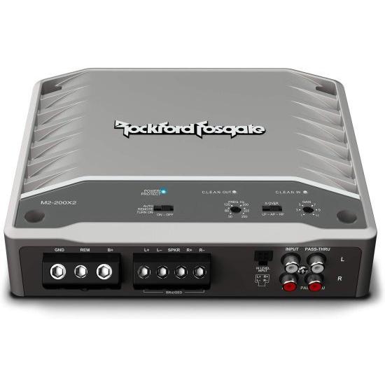 Rockford Fosgate M2200X2 Marine 200Watt 2チャンネル アンプ 168814744カーオーディオ