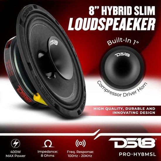 DS18 8HD800NCFD-8 8 Midrange Loudspeaker with