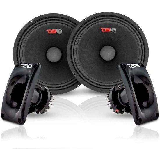 DS18 PRO Audio Mids and Highs パッケージ 2 x PROGM 10" ミッドレンジ Loudスピーカー