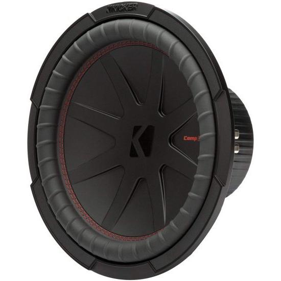 KICKER CompR 12"(30cm) サブウーファー, DVC, 2-ohm, RoHS Compliant｜caraudioshop｜03