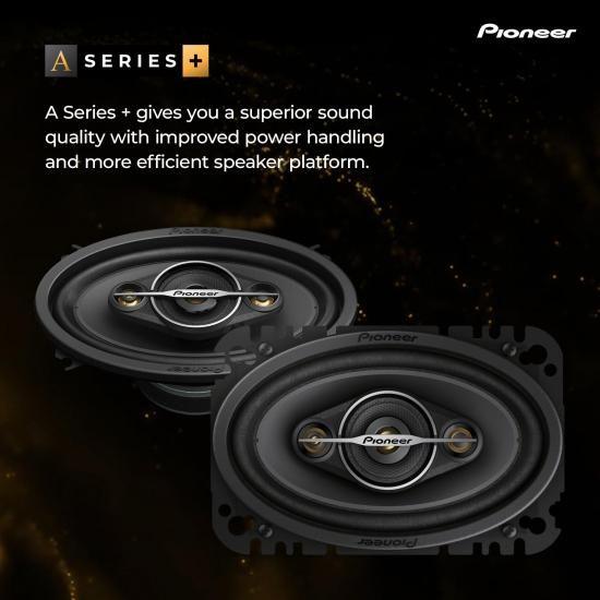 Pioneer パイオニア Aシリーズ スタンダード TS-A4671F 4インチ x 6