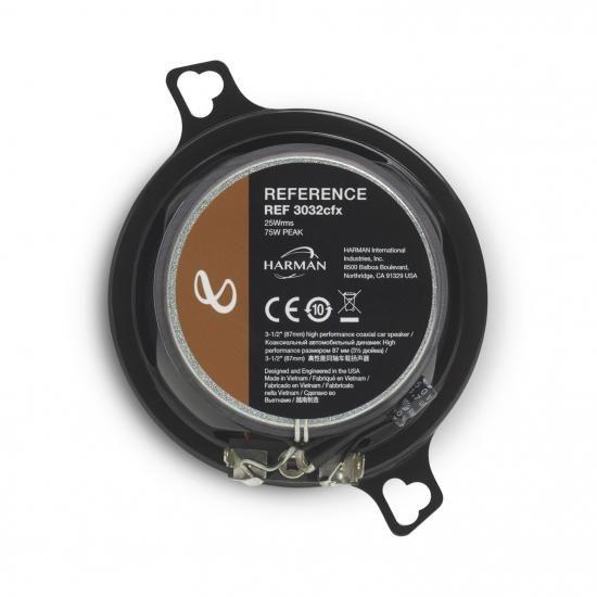 Infinity REF-3032CFX リファレンス 3.5インチ 2ウェイ カーオーディオ