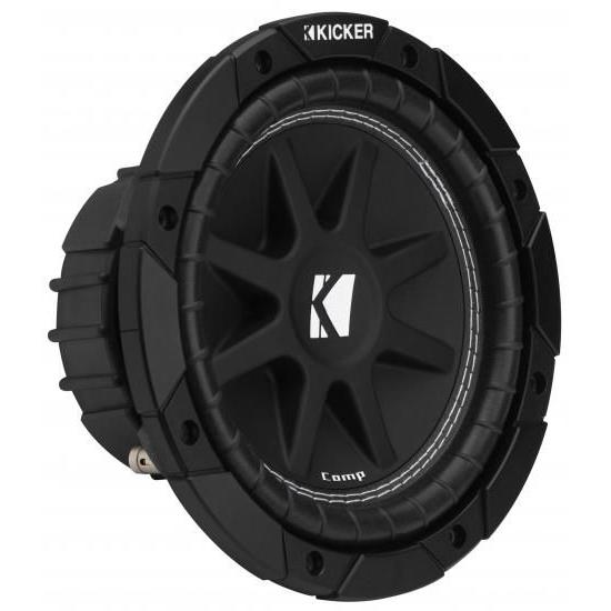 Kicker 43C84 Comp 8インチサブウーファー、シングルボイスコイル、4