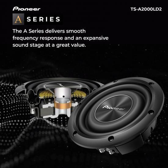 Pioneer パイオニア Aシリーズ TS-A2000LD2 8インチサブウーファー
