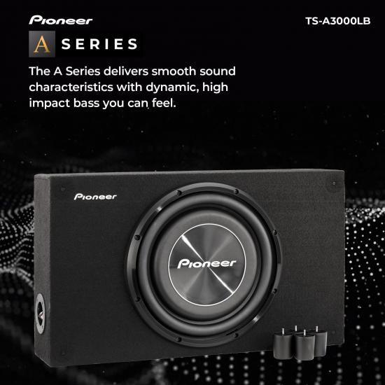 Pioneer パイオニア Aシリーズ TS-A3000LB 12インチサブウーファー ? 最大1500W、プリロードされた浅いマウント設計、狭いスペースでも深みのある低音、簡単の画像