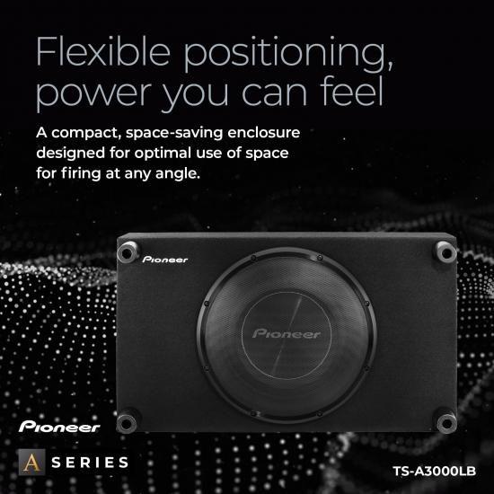 Pioneer パイオニア Aシリーズ TS-A3000LB 12インチサブウーファー ? 最大1500W、プリロードされた浅いマウント設計、狭いスペースでも深みのある低音、簡単の画像