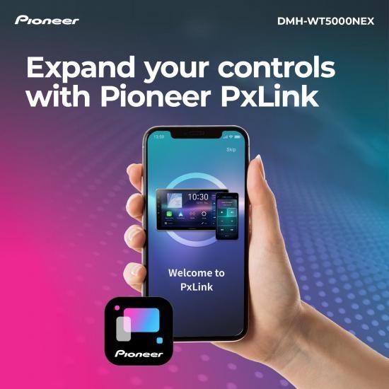 Pioneer パイオニア DMH-WT5000NEX 9インチ マルチメディア デジタルメディアレシーバー シングルDIN - Bluetooth内蔵、ワイヤレスApple CarPlay、Android Aの画像