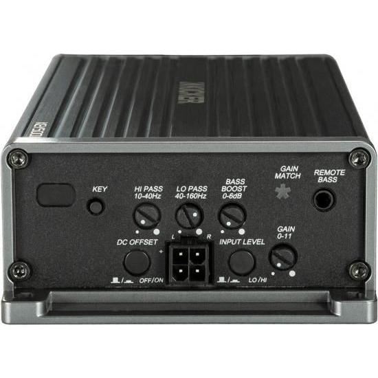 KICKER アンプとアンプキット 2点セット - スマートシリーズ 500W RMS