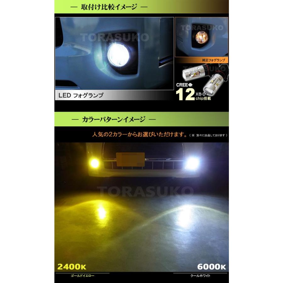 ハイエース レジアスエース LED フォグランプ PSX26W 6型 5