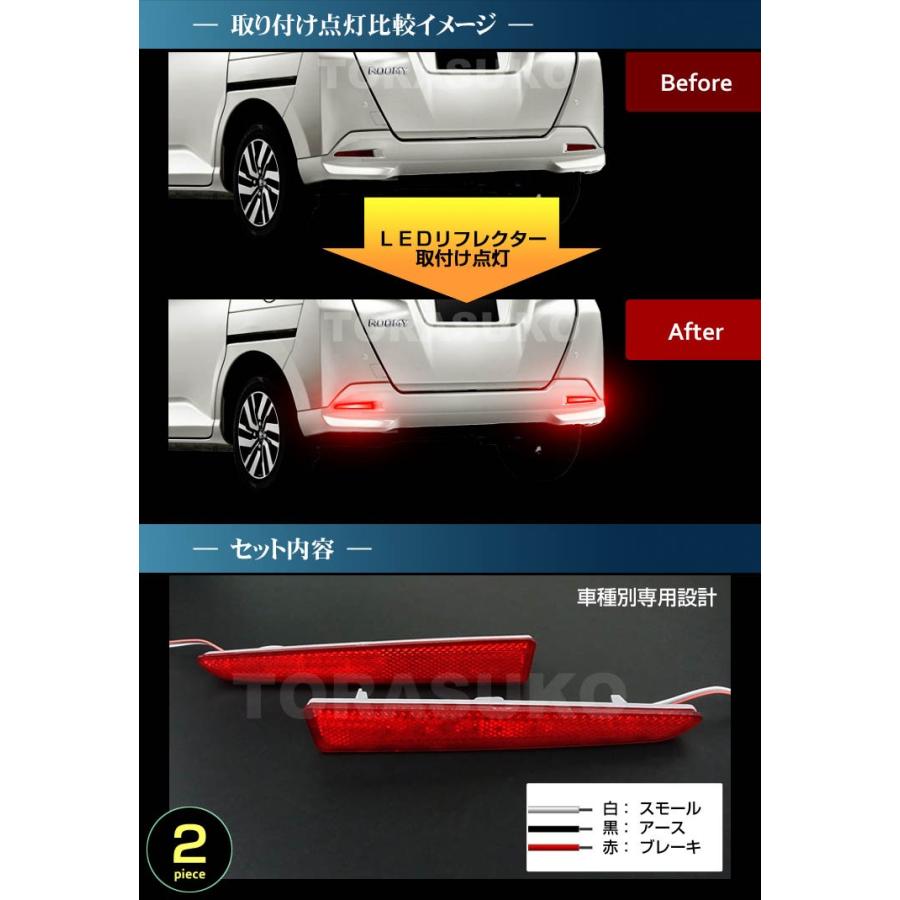 ルーミー タンク トール ジャスティ LED リフレクター M900