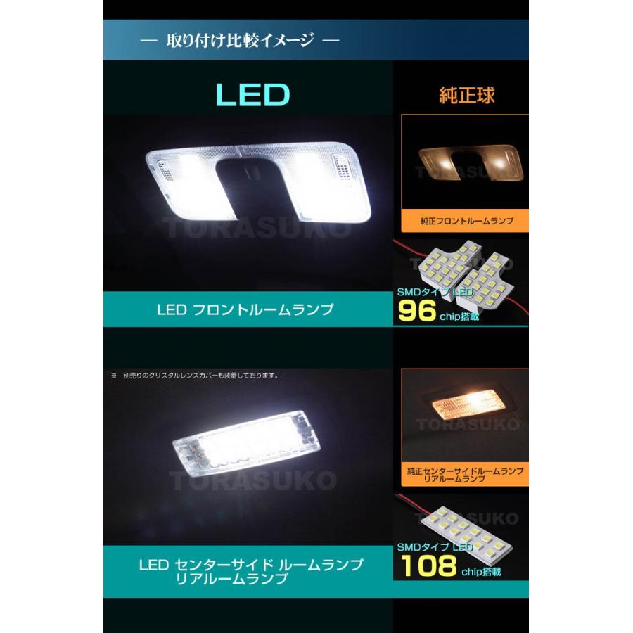 ハイゼット キャディー LED ルームランプ ぴったり設計サイズ