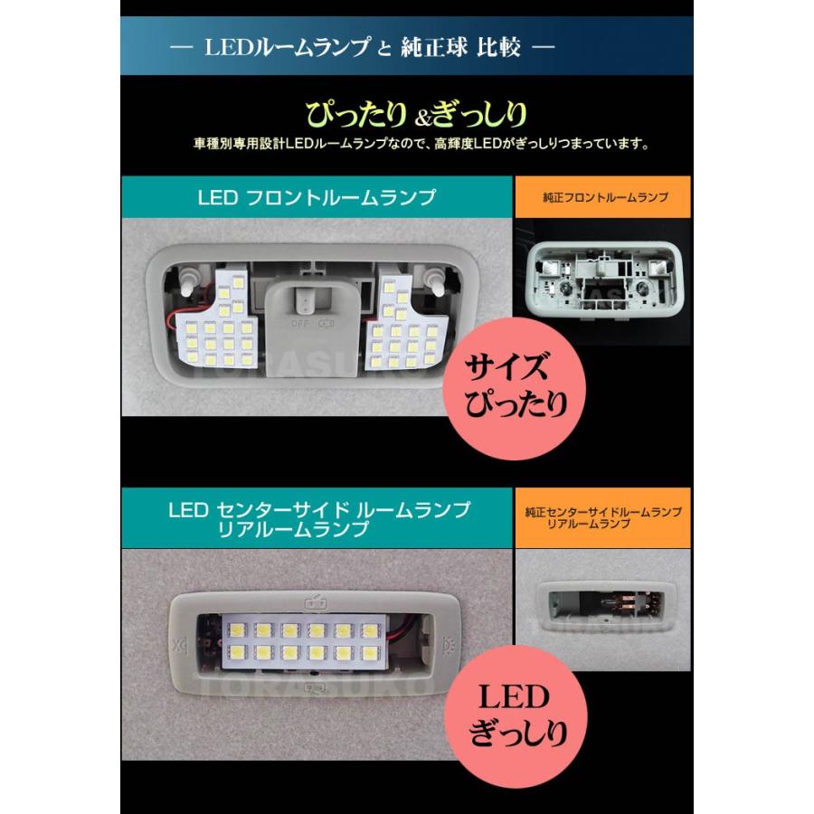 ハイゼット キャディー LED ルームランプ ぴったり設計サイズ
