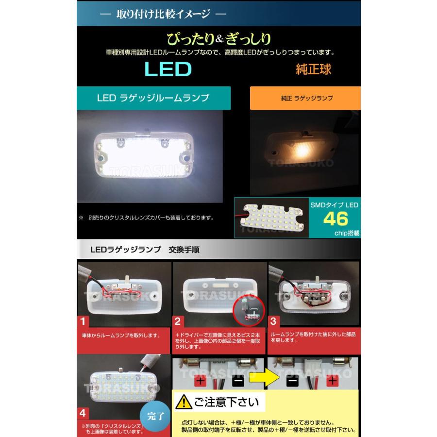 超ぴったり設計サイズ ＬＥＤ ルームランプ ラゲッジ用ランプ ハイゼット カーゴ ＨＩＪＥＴ Ｓ３２０Ｖ/Ｓ３３０Ｖ Ｓ３２１Ｖ/Ｓ３３１Ｖ 系 配送料無料｜carbest｜02