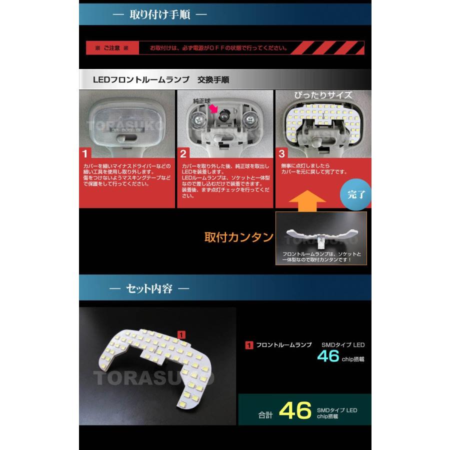 アトレーワゴン LED ルームランプ ぴったり設計サイズ ATRAI