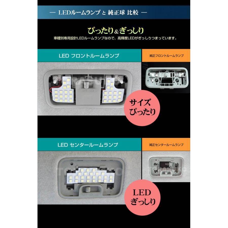 タント タントカスタム ＬＥＤ ルームランプ ぴったり設計サイズ ＬＡ６５０Ｓ ＬＡ６６０Ｓ ＴＡＮＴＯ たんと 【配送料０円】｜carbest｜03