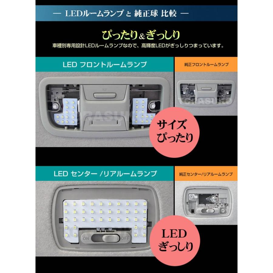 フリード ＬＥＤ ルームランプ ＧＢ５ ＧＢ６ ＧＢ７ ＧＢ８ ＦＲＥＥＤ ４ピースセットふりーど 配送料無料 【配送料０円】｜carbest｜04