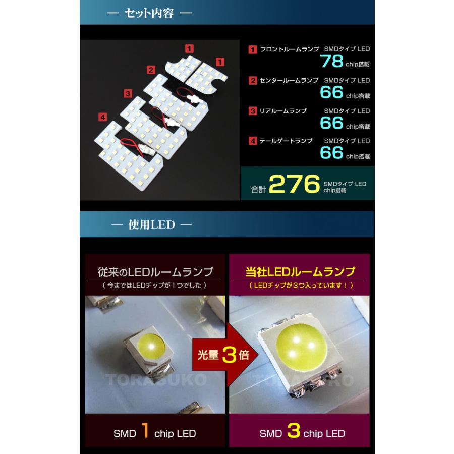 フリードプラス ＬＥＤ ルームランプ ぴったりサイズ ＦＲＥＥＤ＋ ＧＢ５ ＧＢ６ ＧＢ７ ＧＢ８ ＦＲＥＥＤ ふりーど 配送料無料 【配送料０円】｜carbest｜06