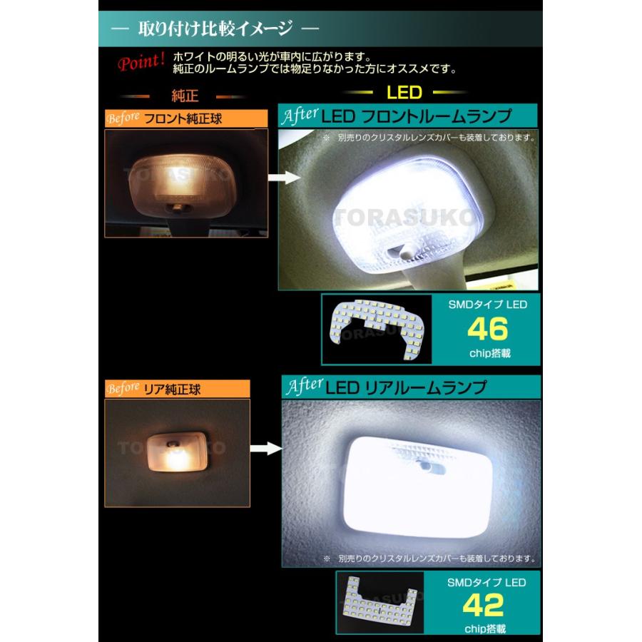 エブリイ バン ＬＥＤ ルームランプ 超ぴったり設計サイズ ８８ＬＥＤ ＥＶＥＲＹ ＤＡ１７Ｖ ＤＡ６４Ｖ 系 エブリイバン 配送料無料 【配送料０円】｜carbest｜02