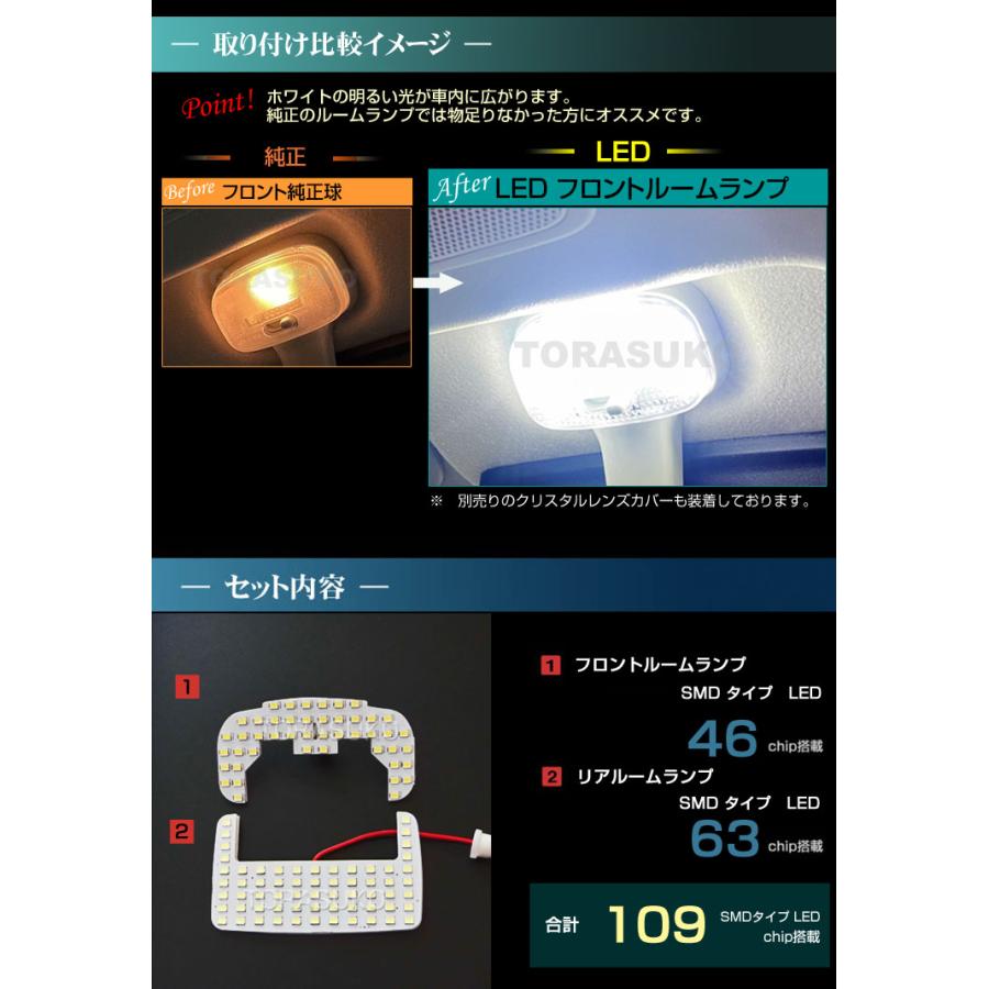 エブリイ LED ルームランプ DA17V 5型以降 EVERY エブリイバン えぶり