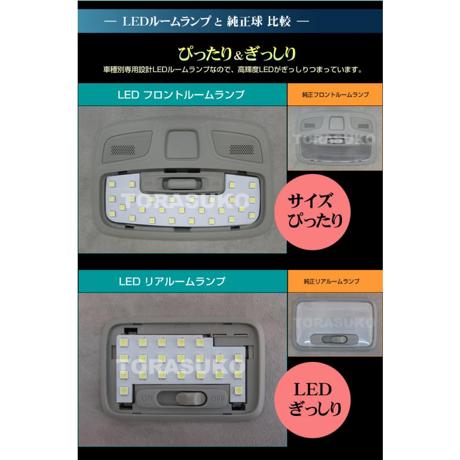 ジムニー ジムニーシエラ ＬＥＤ ルームランプ ＪＢ６４Ｗ ＪＢ７４Ｗ ＪＩＭＮＹ ＳＩＥＲＲＡ ぴったり設計サイズ 室内灯 じむにー JIMNY SIERRA 配送料無料｜carbest｜03