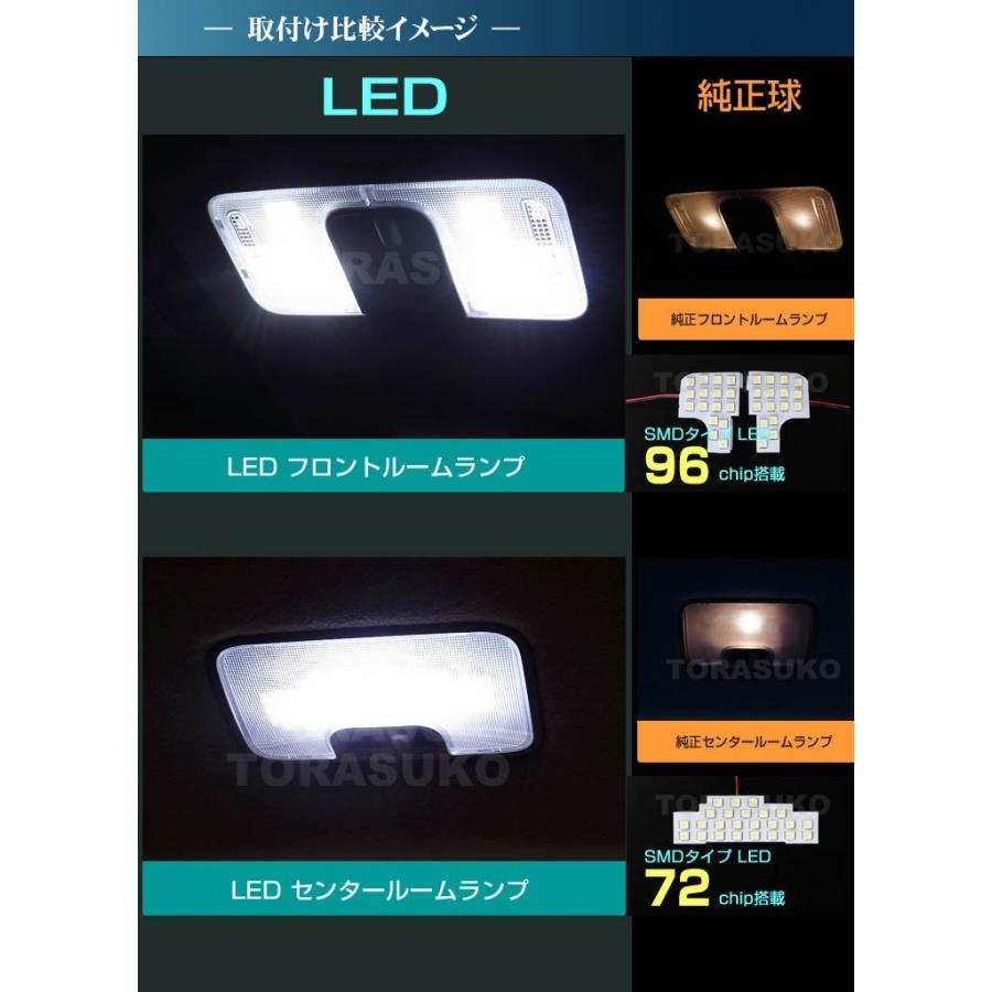 ルーミー タンク トール ジャスティ ＬＥＤ ルームランプ ぴったり設計サイズ Ｍ９００ Ｍ９１０ ７か所フルセット ８ピースセット 【配送料０円】｜carbest｜02