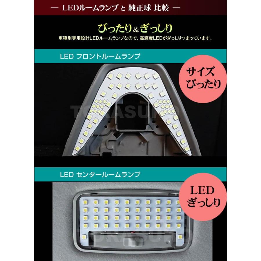 C-HR CHR LED ルームランプ ZYX NGX 10/50系 ぴったり設計サイズ