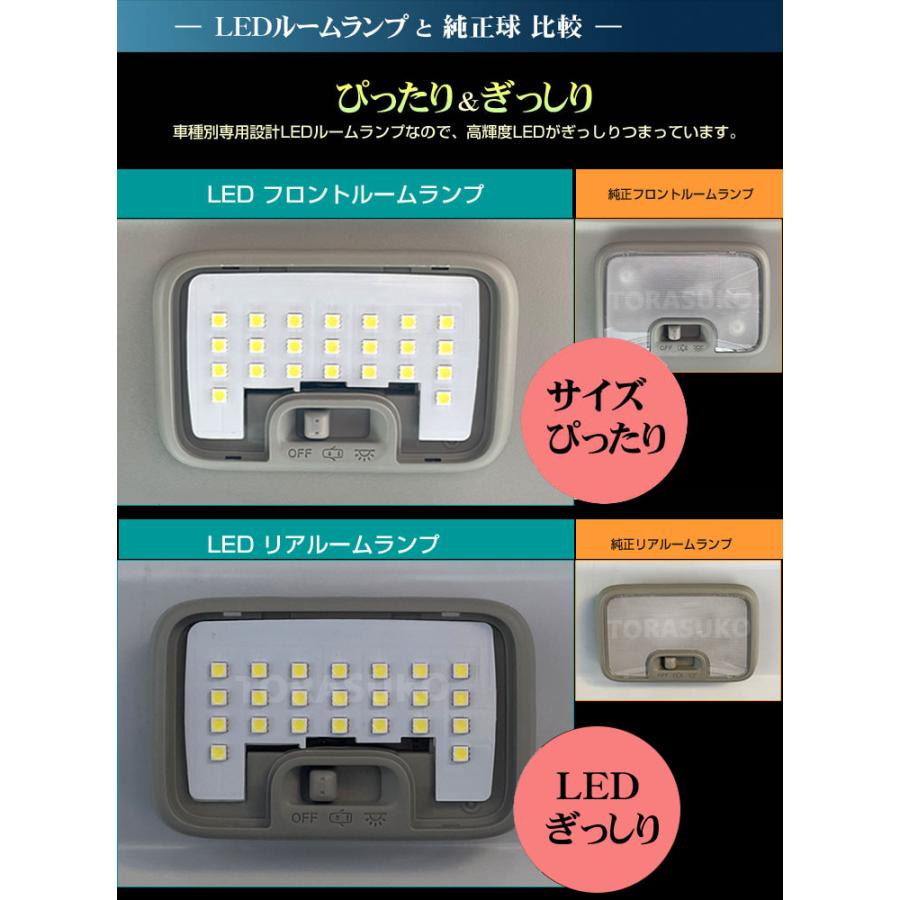ピクシスバン LED ルームランプ S700M S710M スマートインナーミラー車