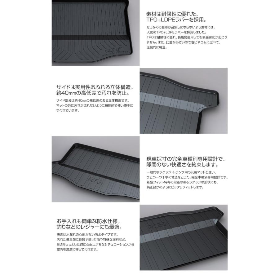 メーカー直送 Fit フィット ハイブリッド車 Gp5系 ラゲッジトレイ トランクマット カーゴマット ラゲッジマット Rt 003 Carbest Yahoo 店 通販 Yahoo ショッピング