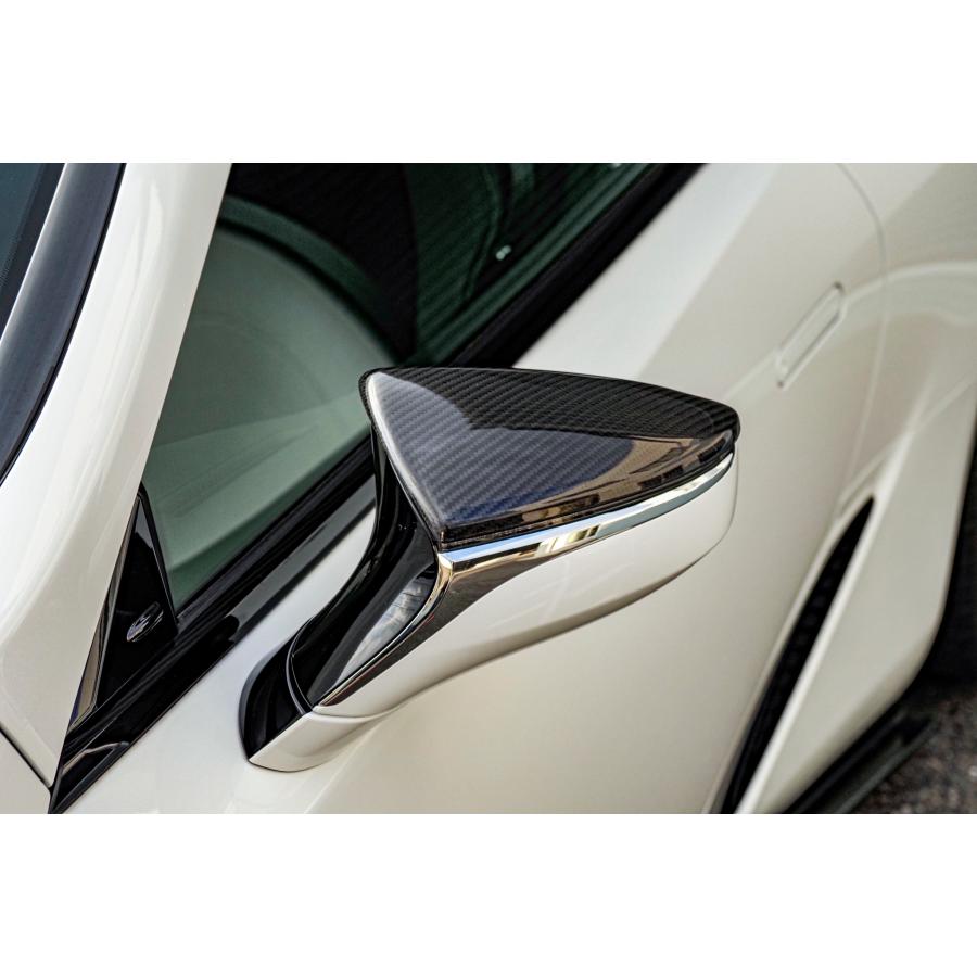 レクサス LC500/LC500H/LC500コンバーチブル ミラーカバー ドライ