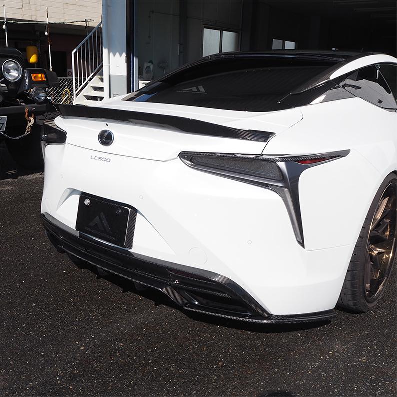 レクサス LC500 リアガーニッシュリアパンパーランプガーニッシュ