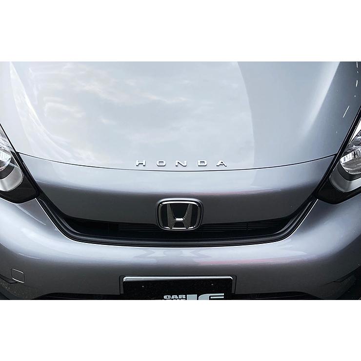 HONDA 文字 カスタムロゴエンブレム2色（クロームメッキ/マット 