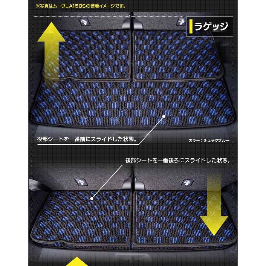 【新品未使用】ダイハツ キャスト LA250S トヨタ ピクシスジョイ LA250A ラゲッジマット カーマット フロアーマット 自動車マット パーツ 社外新品　jm7zz CAST（ダイハツ） ダイハツ キャスト LA250S トヨタ ピクシスジョイ