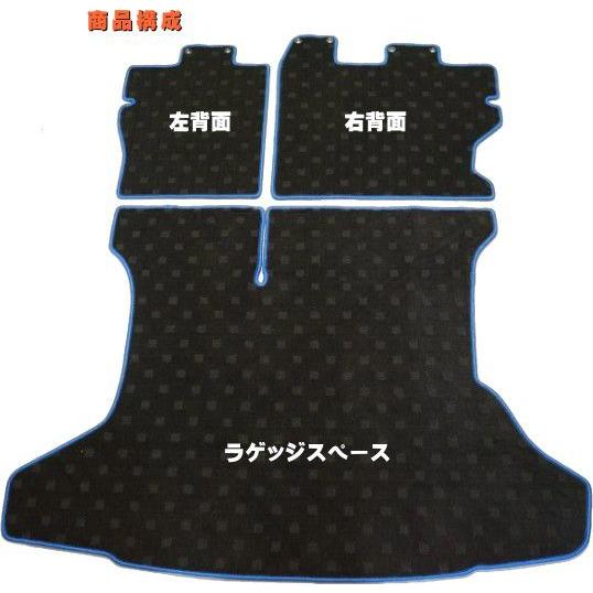 プリウス30系 TPEフロアマット 右ハンドル トランクマットセット ブラック トヨタ（TOYOTA） プリウス 30系 ラゲッジルームマット フロアマット