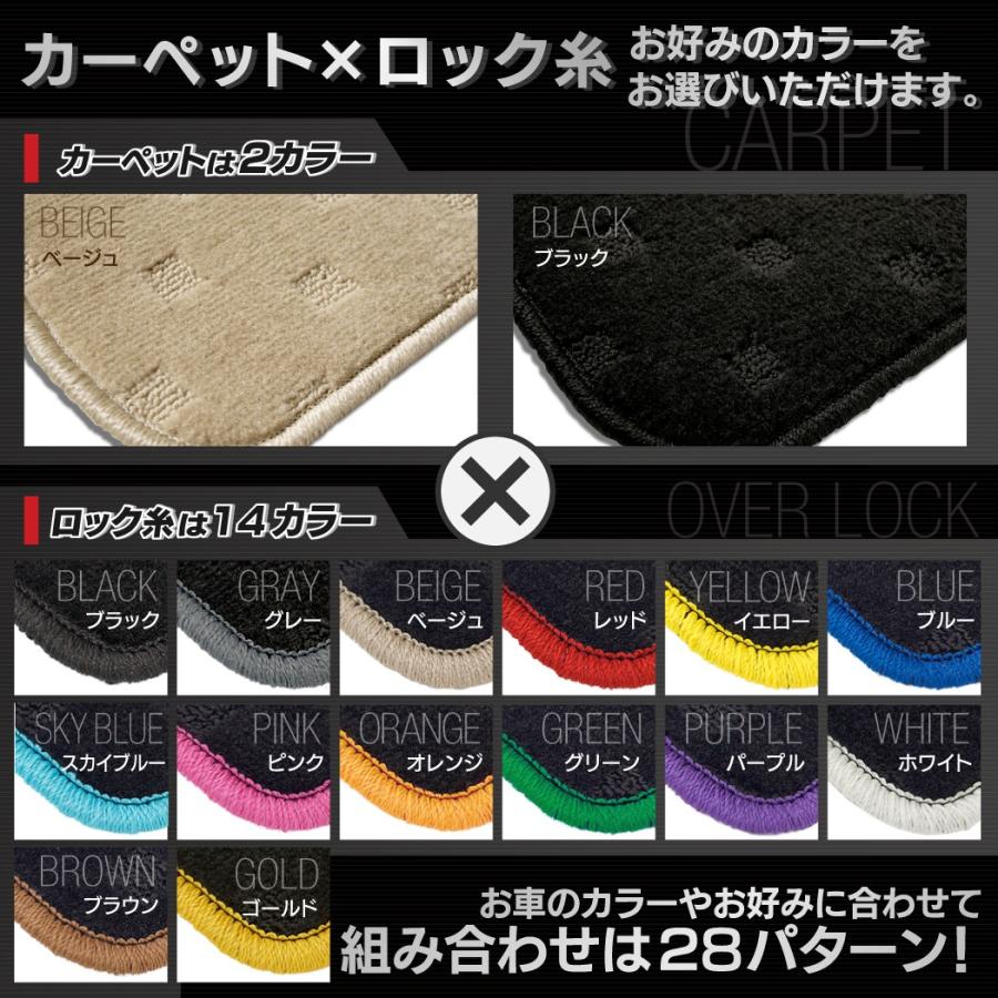 トヨタ（TOYOTA） プリウス 30系 ラゲッジルームマット フロアマット