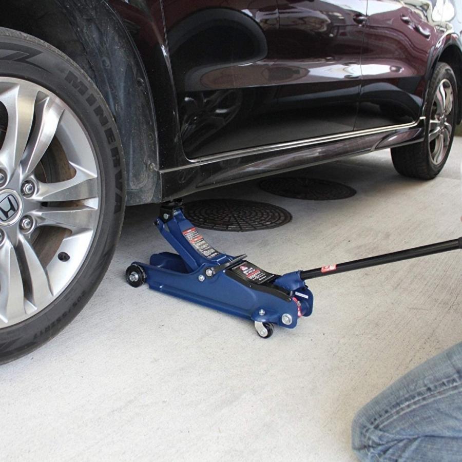 2t 油圧 フロアジャッキ ローダウン 最高値 335mm 最低値 85mm 1年保証 ジャッキタッチメント付き サドル付 30mmUP 大自工業 FA24 |  | 08