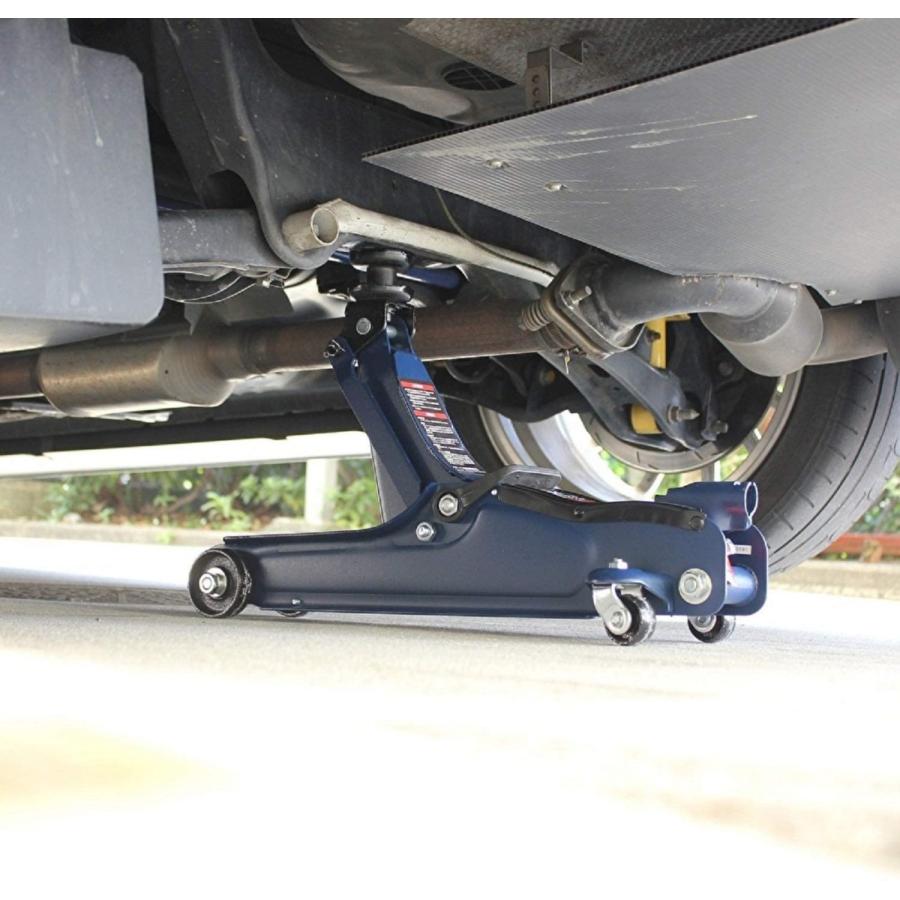 2t 油圧 フロアジャッキ ローダウン α 最高値 335mm 365mm 最低