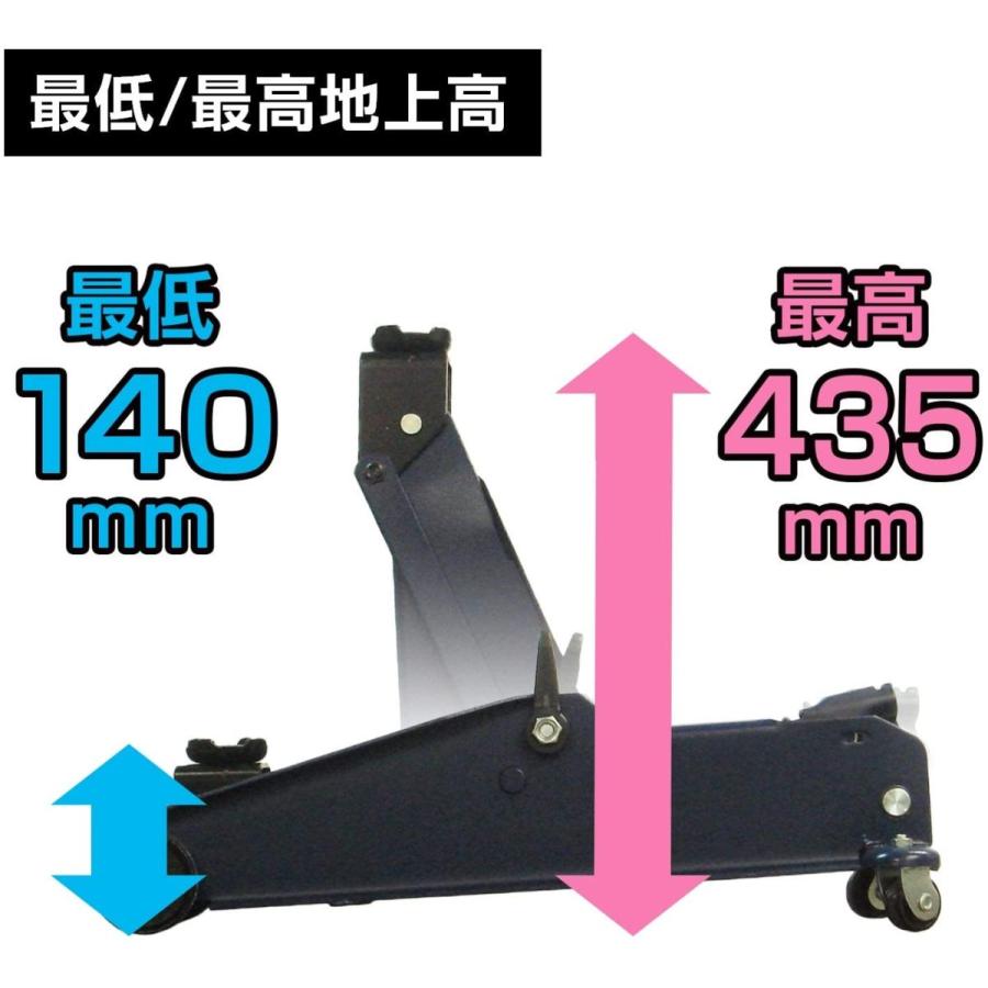 大自工業フロアジャッキ3t FA-30 1回のみ使用 FA-30 3t油圧ジャッキ ハイリフト | 大自工業株式会社