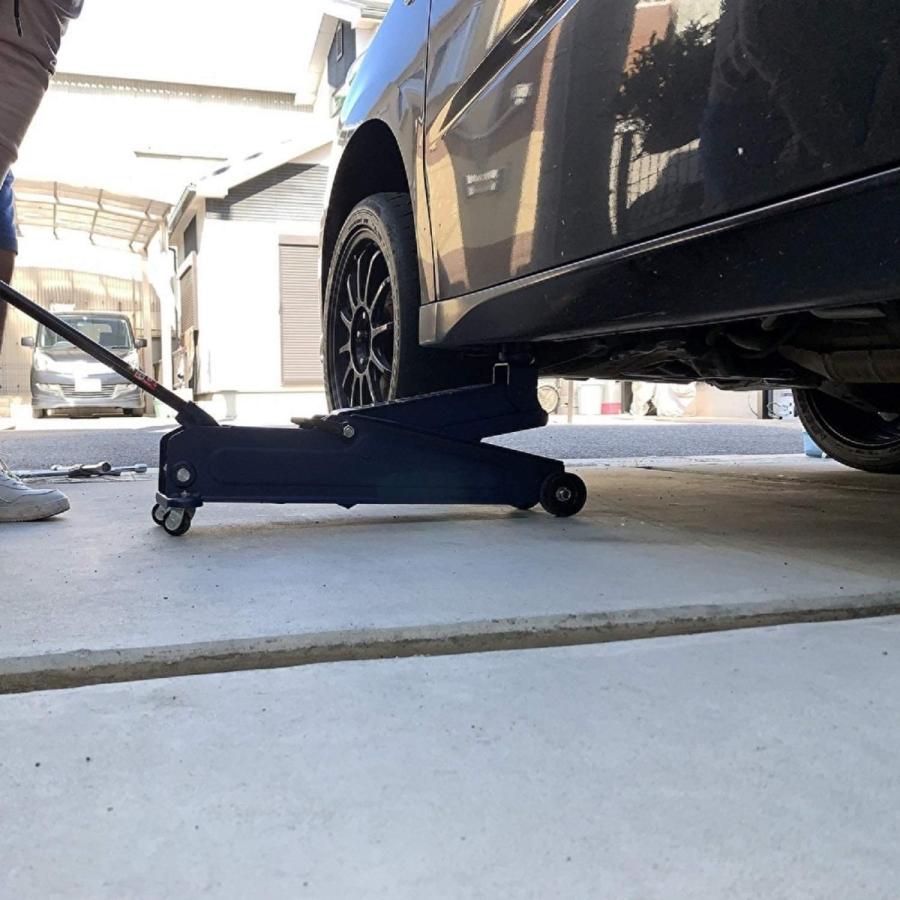 3t 油圧 フロアジャッキ スーパーハイリフト 最高値 530mm 最低値 148mm 1年保証 大自工業 FA31 |  | 08