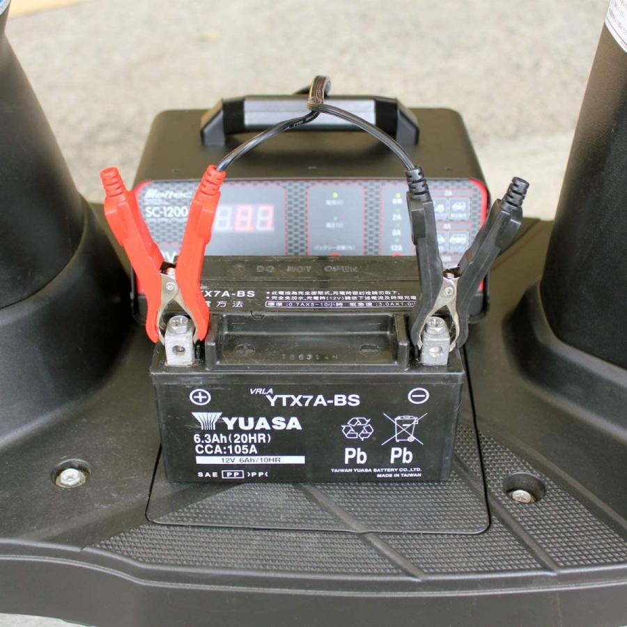 バッテリー充電器 急速 12V バイク 車 自動車 トラック ビッグ