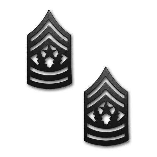 アメリカ陸軍 下士官 階級章 - 最上級曹長 戦闘服用 米軍 ミリタリー