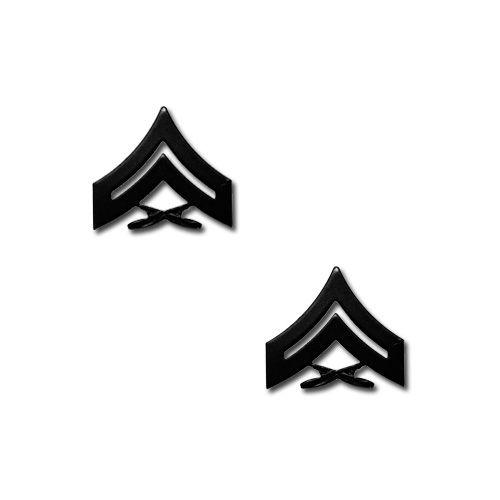 アメリカ海兵隊 下士官 階級章 - 伍長 戦闘服用 米軍 ミリタリーバッジ