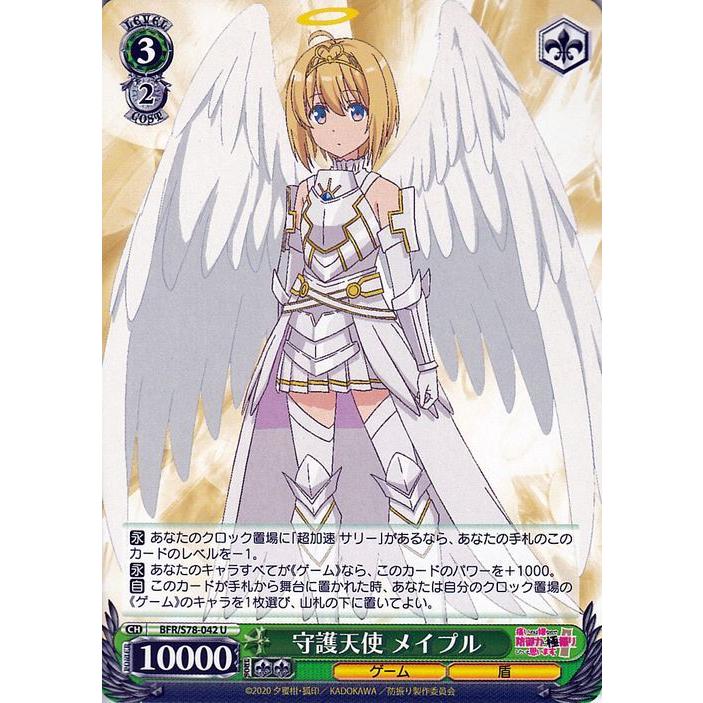 ヴァイス痛いのは嫌なので防御力に極振りしますメイプルSP箔押しサイン