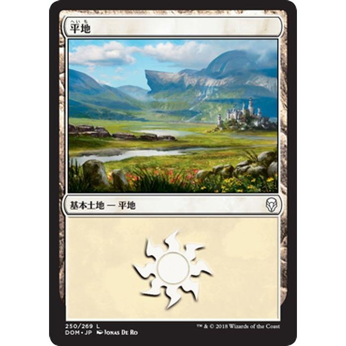 団結のドミナリア　土地　5種　各20枚 Magic: The Gathering（マジック：ザ・ギャザリング） MTG 平地(基本
