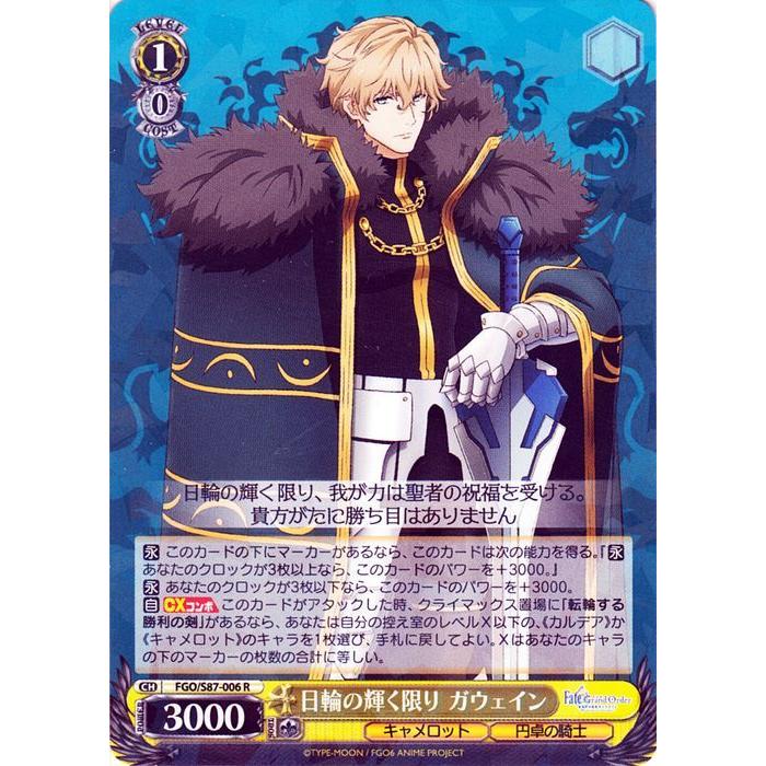 ヴァイスシュヴァルツ 劇場版 Fate/Grand Order -神聖円卓領域